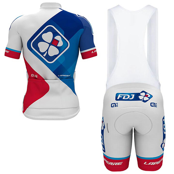 2017 Maglia FDJ bianco